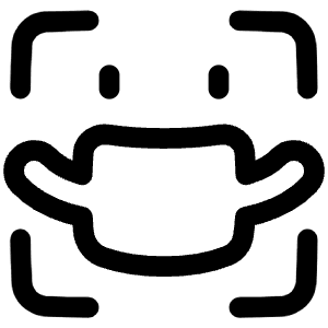 User Face Id Mask Icon from Plump Line - Free Set