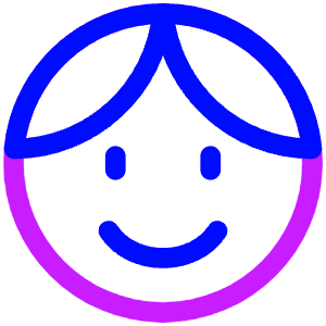 User Face Male Icon from Plump Neon - Free Set