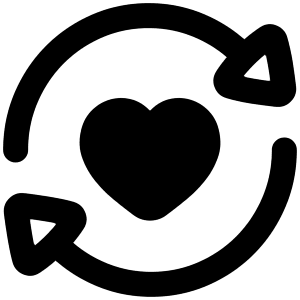 User Feedback Heart Icon from Plump Remix - Free Set