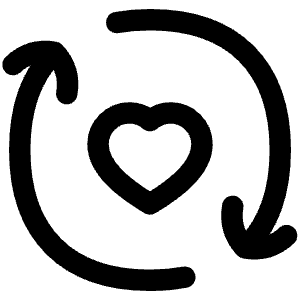 User Feedback Heart Icon from Flex Line - Free Set