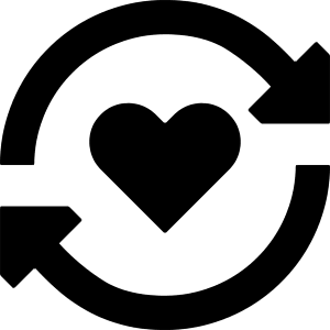 User Feedback Heart Icon from Sharp Remix - Free Set