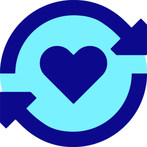 User Feedback Heart Icon from Sharp Pop - Free Set