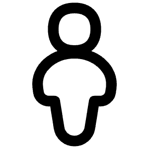 User Full Body Icon from Flex Line - Free Set