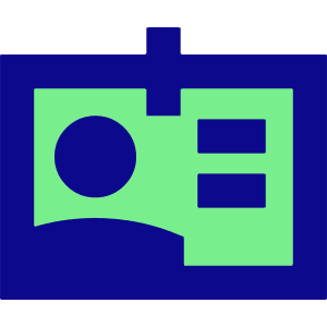 User Identifier Card Icon from Sharp Pop - Free Set