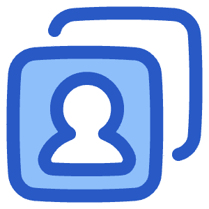 User Multiple Accounts Icon from Plump Duo - Free Set