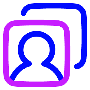 User Multiple Accounts Icon from Plump Neon - Free Set