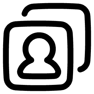 User Multiple Accounts Icon from Plump Line - Free Set