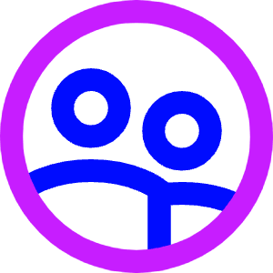 User Multiple Circle Icon from Sharp Neon - Free Set