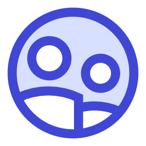 User Multiple Circle Icon from Sharp Duo - Free Set