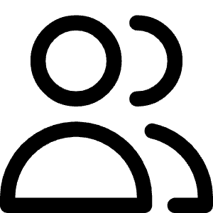 User Multiple Group Icon from Core Line - Free Set