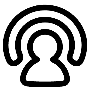 User Podcast Icon from Plump Line - Free Set