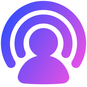 User Podcast Icon from Plump Gradient - Free Set