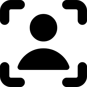 User Profile Focus Icon from Core Solid - Free Set