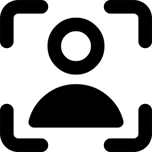 User Profile Focus Icon from Core Remix - Free Set