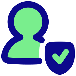 User Protection Check Icon from Plump Pop - Free Set