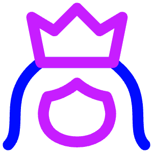 User Queen Crown Icon from Flex Neon - Free Set