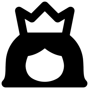 User Queen Crown Icon from Flex Remix - Free Set