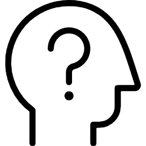 User Question Icon from Ultimate Light - Free Set