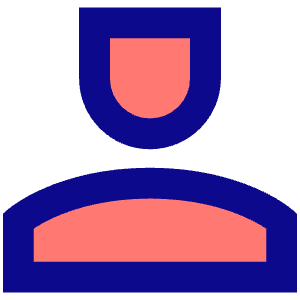 User Single Neutral Male Icon from Sharp Pop - Free Set