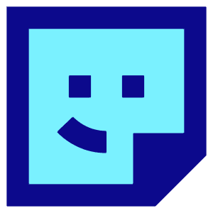 User Sticker Square Icon from Sharp Pop - Free Set