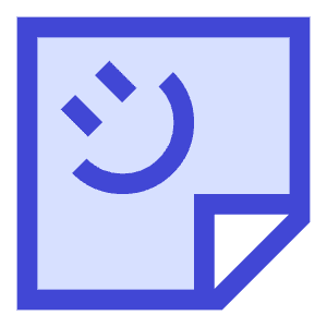 User Sticker Square Icon from Sharp Duo - Free Set