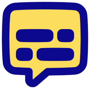 Video Subtitles Icon from Plump Pop - Free Set