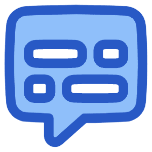 Video Subtitles Icon from Plump Duo - Free Set