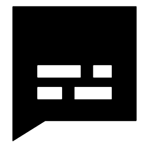 Video Subtitles Icon from Sharp Solid - Free Set