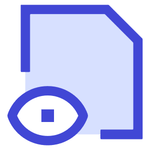 View Document Files Icon from Sharp Duo - Free Set