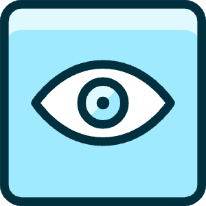 View Square Icon from Ultimate Duotone - Free Set