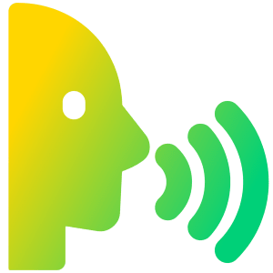 Voice Activation 1 Icon from Plump Gradient - Free Set