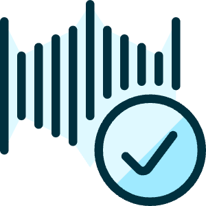 Voice Id Approved Icon from Ultimate Duotone - Free Set