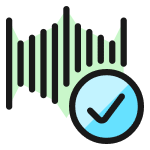 Voice Id Approved Icon from Ultimate Colors - Free Set
