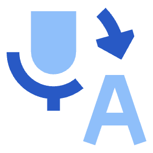 Voice Typing Word Convert Icon from Sharp Flat - Free Set