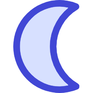 Waning Cresent Moon Icon from Core Duo - Free Set