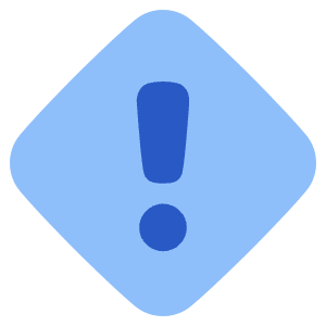 Warning Diamond Icon from Plump Flat - Free Set