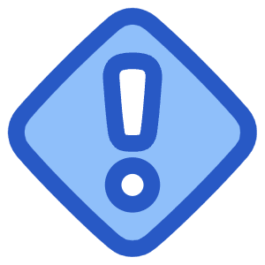 Warning Diamond Icon from Plump Duo - Free Set