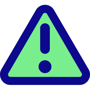 Warning Triangle Icon from Core Pop - Free Set