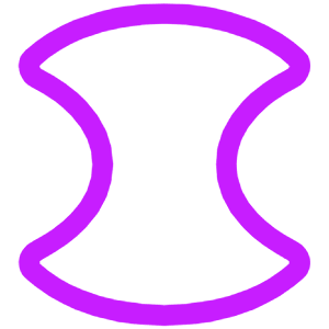 Warp Squeeze Icon from Plump Neon - Free Set