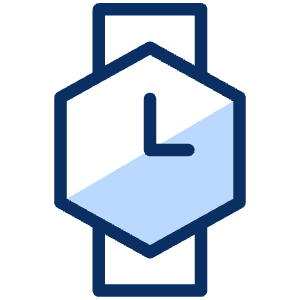 Watch 1 Icon from Cyber Duotone - Free Set