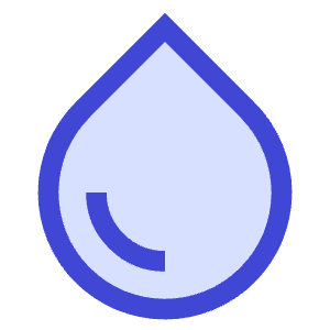 Water Drop Icon from Sharp Duo - Free Set