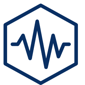 Wave Hexagon Icon from Cyber Line - Free Set