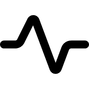 Wave Signal Icon from Core Remix - Free Set