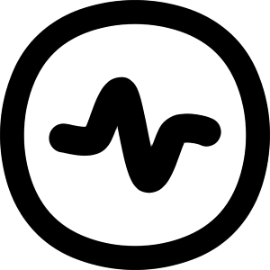 Wave Signal Circle Icon from Flex Remix - Free Set