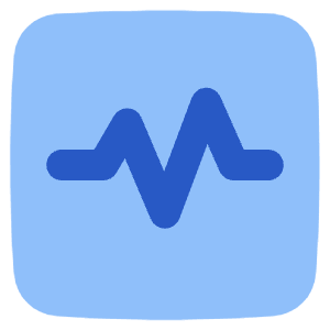Wave Signal Square Icon from Plump Flat - Free Set