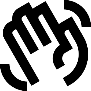 Waving Hand Icon from Sharp Remix - Free Set