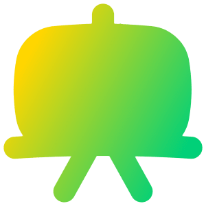 White Board Icon from Flex Gradient - Free Set