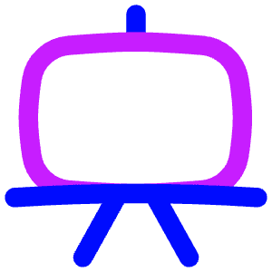 White Board Icon from Flex Neon - Free Set