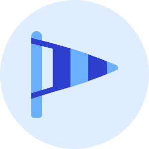 Wind Flag Icon from Kameleon Duo - Free Set