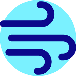 Wind Flow 1 Icon from Core Pop - Free Set